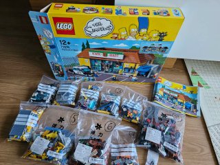 Set Lego I Simpson 71006 e 71016