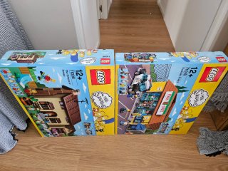 Set Lego I Simpson 71006 e 71016
