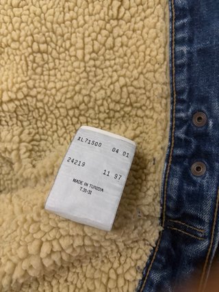 Chaqueta Levi's borrego Talla XL