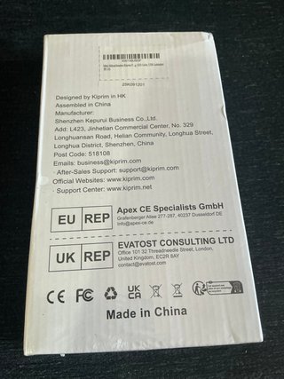 Destornillador Inalámbrico Kiprim 4V