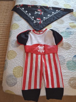 Disfraz Pirata 6-12 meses