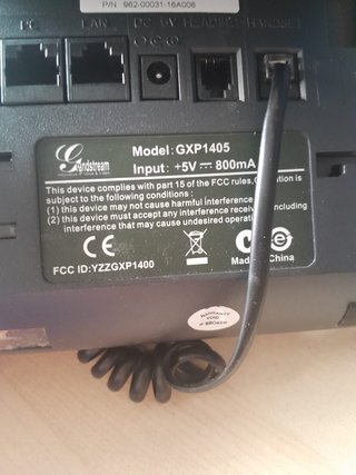 Teléfono IP Grandstream GXP1405 Negro