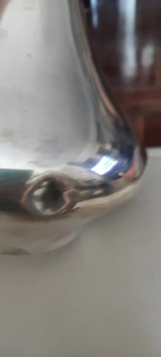 Jarra de plata vintage