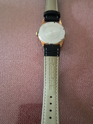Reloj Flamor Mecánico Chapado Oro Vintage