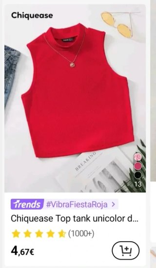 Lote 14 tops mujer Shein, Primark, HM Talla XS