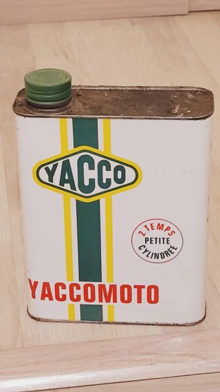 Lata Aceite Yacco 2 Tiempos Antigua