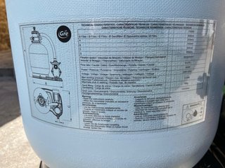 Depuradora de arena para piscina