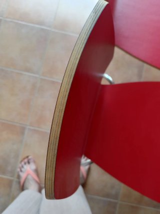 6 Sedie Rosse Ikea