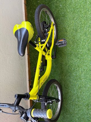 Bicicleta infantil B-PRO 16 amarilla