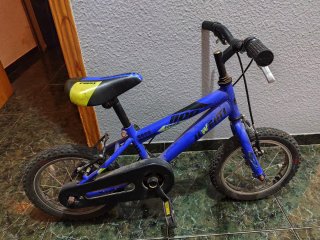 Bicicleta Infantil 100 JUNIOR ruedas flojas o pinc