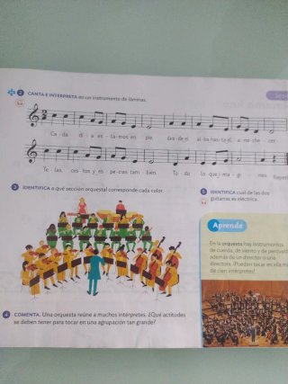 Libro Música 3 primaria