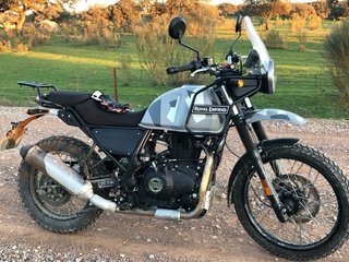 Royal Enfield Himalayan 411 Gris