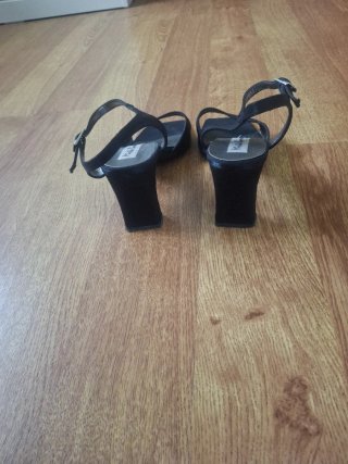 Sandalias Mirta Gómes Negras
