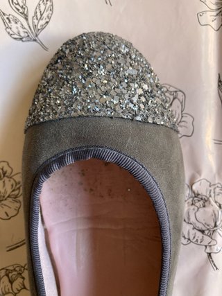 Manoletinas By Pepas grises con glitter
