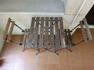 Conjunto Balcón IKEA TÄRNÖ Mesa + 2 Sillas