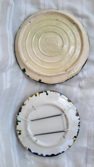 Platos decorativos Alvaro Jose Caldas da Rainha