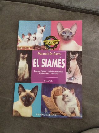 Libro Manuales de Gatos: El Siamés