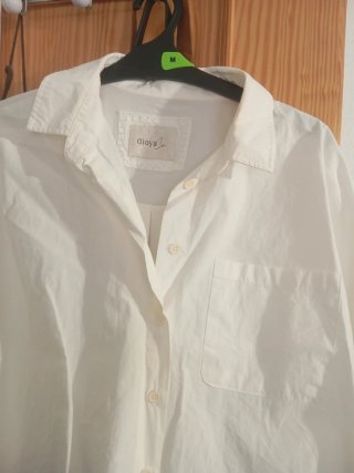 Camisa Gloxy Blanca Talla M
