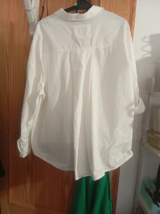 Camisa Gloxy Blanca Talla M