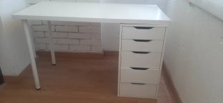 Escritorio IKEA Blanco con Cajonera