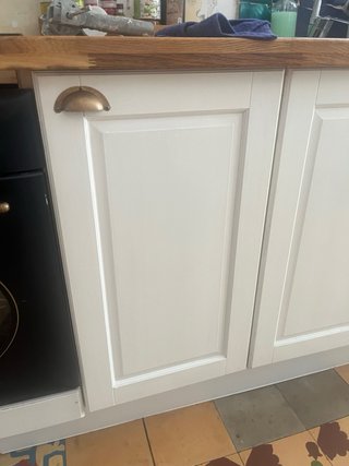 5 Armarios de cocina madera 70 cm alto