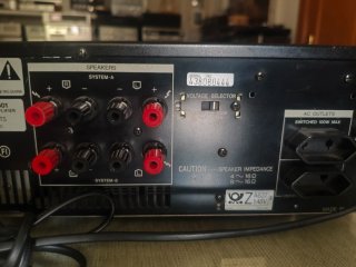 Amplificador Sansui AU-AX501 Negro