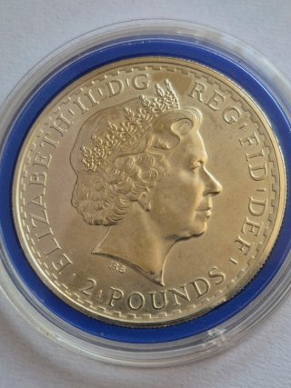Britannia 2003 Plata 1 Onza