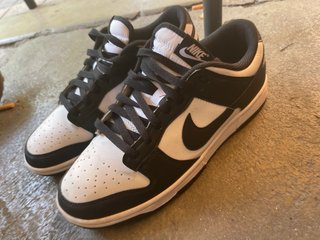 Nike Dunk Low Negro y Blanco