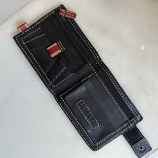 Cartera Billetera Piel Negra DIESEL