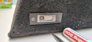 Subwoofer JBL y Etapa PANASONIC
