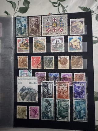 Álbum Sellos Antiguos Colección Mundo