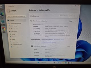 Ordenador HP ProDesk Core i5 Completo