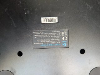 Logitech Flight Yoke System PC Simulador