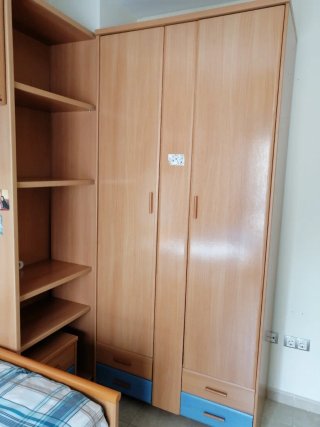 Habitación completa: cama y armario