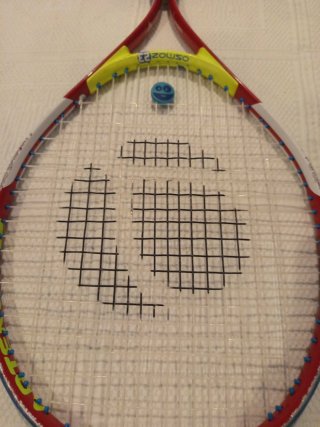 Raqueta de tenis niño Osmoz 23