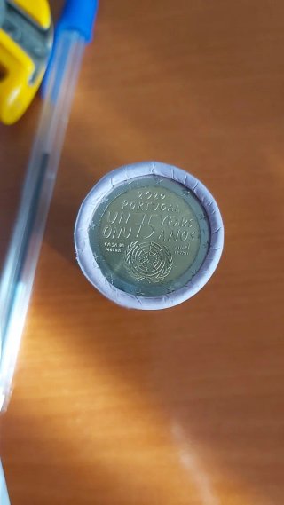 2€ Portugal 2020 ONU 75 Años
