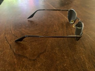 Gafas de sol Ray-Ban plateadas y negras