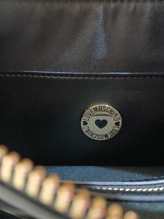 Borsa Moschino nera