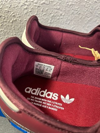 Zapatillas Adidas Samba Jane burdeos sin estrenar