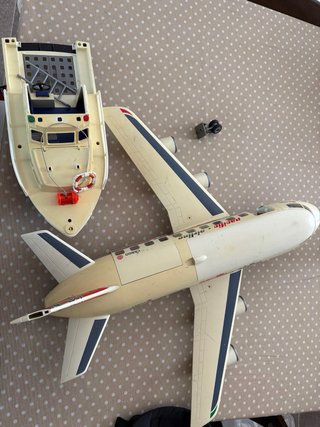 Avión y Barco Playmobil