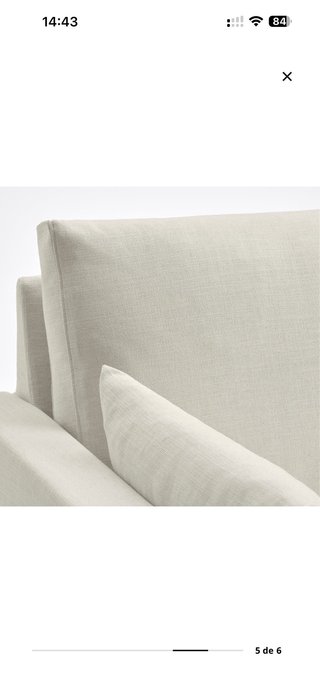 Sofá Ikea Hyltrap Beige
