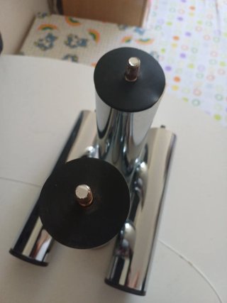4 Patas para somier acero inoxidable nuevas
