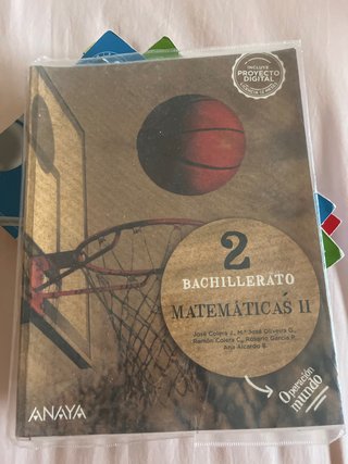 Matemáticas II. 2o de Bachillerato