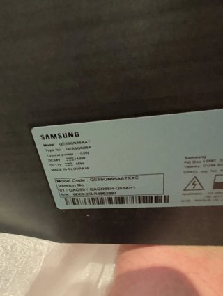 Samsung QE55QN95AAT 55 Neo QLED 4K TV