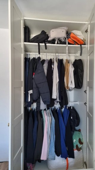 Armario Ikea 2 puertas blanco