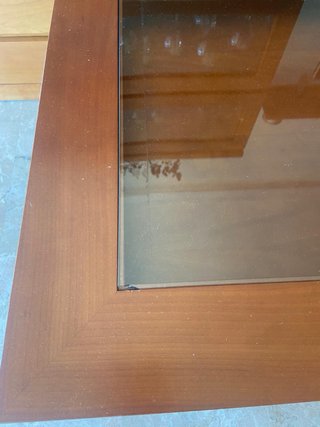 Mueble de baño madera con lavabo