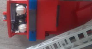Camion de bomberos escalera 3 ejes playmobil