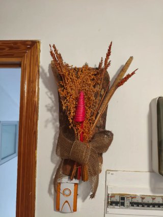 Teja decorativa rústica