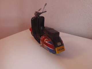 Moto Decorativa Metal Union Jack