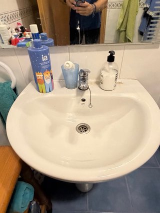 Lavabo Bidet y Váter Cerámica Blanco